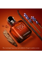 عطر سترونجر ويذ يو ابسلوتلي من امبيرو ارماني للرجال - او دو برفيوم