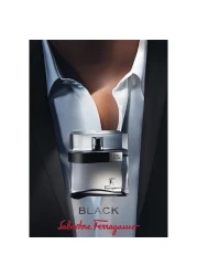 Salvatore Ferragamo F by Ferragamo Black For Men - 100ml - Eau De Toillette