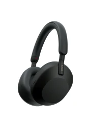 سوني WH-1000XM5 سماعات رأس لاسلكية لإلغاء الضوضاء فوق الأذن - أسود