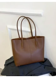 حقيبة ذات سعة كبيرة للنساء ، موضة التنقل ، حقيبة تسوق ، حقيبة نسائية