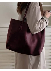 حقيبة يد 2 في 1 ، حقيبة كتف عادية للاستخدام اليومي مع مساحة للتخزين ، مناسبة للمدرسة ، حقائب عمل لافتة للنظر للن