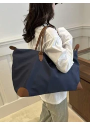 حقيبة تسوق كبيرة السعة متعددة الحجرات، مثالية للشاطئ والمدرسة والعمل والاستخدام اليومي ، حقيبة سفر رياضية أن