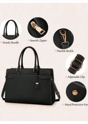 NEWHEY Women s Large Capacity Tote Bag For Autumn Winter Business Casual Woman Bag Pefect For Office Business And Work Tote Bags For Ladies Work Bag Women Ideal For Everyday Elegance Special Occasions