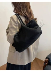 Large Capacity Tote Bag New Stylish And Minimalist Commuter Handbag Fashionable And Versatile Shoulder Bag For Women