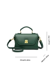 حقيبة مربعة قابلة للاسلوب ، للتسوق، تصميم جديد مصنوع من نسيج مقاوم للماء من البولي يوريثان الملون باللون الصل