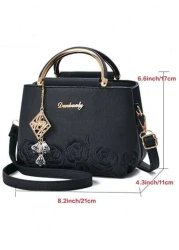 قطعة واحدة حقيبة يد نسائية مطرزة بشكل مبسط مع هدايا تذكارية، هدايا عيد الحب