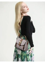 حقيبة كتف كاجوال متنوعة للنساء، حقيبة يد فاخرة بطراز راقي للسيدات متوسطات العمر