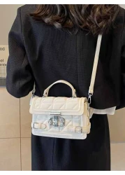 High End Small Bag Women s Bag 2025 New Fashion Summer Crossbody Bag Internet Celebrity Popular Versatile Hand Held Small Square Bag