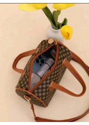 1pc Vintage Old Flower Polka Dot Mini Crossbody Bag Fashion Mini Shoulder Bag Women s Zipper Mini Tote Purse Suitable For Women Girls Girls Holiday Gifts Vacation Travel Gifts Best Mothers Day Gift Id