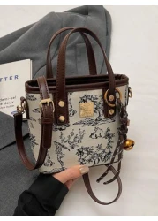 حقيبة يد صغيرة للنساء بشكل صيني مطرز، موضة جديدة عام 2025، حقيبة كروس بودي متعددة الاستخدامات، أنيقة للربيع وال