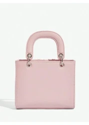 SHEIN Belle حقيبة يد فخمة ، جذابة ، أنيقة ، زهرية ، لحمل النساء ، حقيبة مساء نسائية ، للفتيات ، السيدات ، الطالبات ال