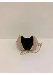 Lightweight Business Casual Rhinestone Decor Bucket Bag Mini Drawstring Design Clear Bag Fashion Faux Pearl Bag Evening Bag Dinner Bag Glamorous Elegant Exquisite Quiet Luxury Rhinestone For Party Gir