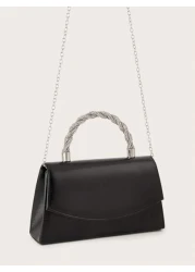 Glitter Clutch Bag For Evening Party Ball With Noble Fashionable Women s Handbag Perfect For Party Wedding Prom Dinner Banquet Matching With Wedding Dress Formal Dresses Prom Dress Birthday Dress Perf