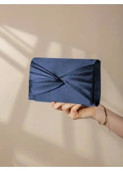 Elegant And Stylish Clutch Bag Charming Silk Knotted Flap Bag Satin Butterfly And Flower Shape Clutch Bag Exquisite Evening Bag Bridal Wedding Bag Luxury Metal Chain Shoulder Bag For Party Girls Women