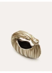 zijinling Women Ruched Handbag New Cloud Bag Versatile High End Crescent Shaped Evening Bag Dumpling Bag