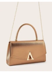 حقيبة مسائية فخمة ذات سعة كبيرة، محافظ نسائية لامعة، موضة بفتحة، ملمس فاخر، مثالية للمناسبات الفاخرة، إكسسوا