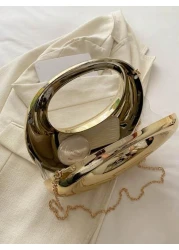 New Fashion Chain Crossbody Women s Bag Candy Colored Acrylic Dinner Bag Perfectly Matching With Prom Dresses For Women Prom Accessories Sequin Dress Women Sparkly Dress Elegant Dresses For Women Eleg