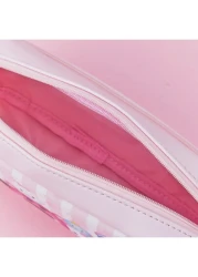 1PC Disney School Pink PU Leather Zipper Gift Bag Makeup Bag Cute Cartoon Printed Pattern Pen Bag Storage Bag Pencil Case Lotso Marie Cat Minnie Dumbo Donald Duck Stitch Birthday Gift Holiday Gift Stu