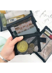 4 Pieces Set Makeup Storage Bag Bathroom Supplies Storage Bag Multi Functional Lightweight Storage Bag Travel Luggage Storage Bag Summer Travel Vacation Home Bathroom Decor Holiday Makeup Organizer