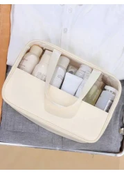 3pcs Set 1 Summer Travel Cosmetic Bag Waterproof Toiletry Bag Multi Functional Makeup Organizer Bag Travel Makeup Brush Holder Bag Portable Travel Organizer Pouch Suitable For Skincare Cosmetics Makeu