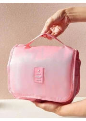 حقيبة مكياج، حقيبة عناية شخصية، حقيبة مستحضرات تجميل للسفر، منظم عناية شخصية قابل للتعليق، حقيبة عناية شخصية