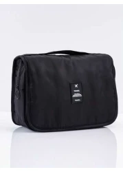 1pc Large Capacity Multi Function Zoned Storage Bag Hanging Toiletry Cosmetic Bag Travel Organizer Tote Boho Style For Hotel Narrow Bathrooms Outdoor Camping Quick Access Items Interior Space Layout M