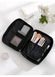 حقيبة تجميل 1 قطعة، حقيبة غسيل وتخزين، حقيبة سفر للطائرات، حقيبة سفر لتخزين، حقيبة مستحضرات تجميل، حقيبة منظم