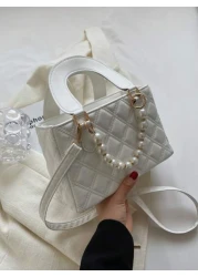 Fashionable New High End Texture Simple And Versatile Casual Solid Color Versatile Lightweight Small Square Bag Handbag Crossbody Bag Elegant Small Square Bag