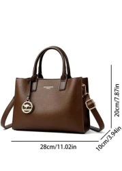 2025 New 3 Layer Large Capacity Women s Handbag High Quality Soft Leather Fashion Luxury Designer Girls Crossbody Bag Wallet