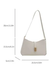 Fashion Women Bag Leather Underarm Bag Handbag Solid Shoulder Bag Simplicity Classic Women s Messenger Bag For Lady