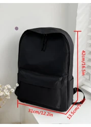 New Student Backpack College Student Simple Fashionable Backpack Large Capacity INS Middle School Student School Bag Cross Border Man Bag School Backpack Students Book Bag Large Capacity School Pencil