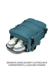 Large Travel Backpack Men And Women Business Laptop Backpack Cabin Bag 40x20x25 Carry On Backpack Airline Approved Waterproof Backpack Multi Functional Independent Shoe Warehouse Dry Wet Separation La