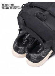 Extra Large Multi Purpose Travel Bag Hand Carry Backpack For Men High Capacity Duffle Bag Moving Storage Outdoor Gear With Trunk Organizer Graduation Camping