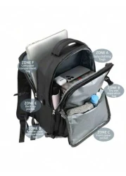 Multifunctional Backpack Large Capacity Suitable For Travel Commute Summer Tourism Fitting For Laptop Shoe Compartment Durable Nylon Fabric Minimalist And Fashionable Design Unisex