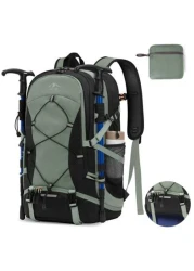 NEWHEY Lightweight Hiking Backpack 40L Packable Daypack For Men Waterproof Camping Bag Foldable Outdoor Sport Travel Climbing Trekking Camping Backpack For Travel