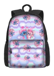 Disney 1pc Disney Women s Backpack Stitched Backpack Cartoon Large Capacity Backpack Insulated Lunch Bag Laptop Compartment Suitable For Holiday Or Birthday Gift Daily Work Commute