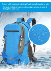 1pc Hiking Large Capacity Backpack Sports Backpack Laptop Travel Bag Sports Bag University Backpack School Backpack Outdoor Hiking Camping Sports And Leisure Backpack Vacation Essentials Lightweight A