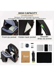 1 Multi Functional Waterproof Shoulder Bag Suitable For Outdoor Travel And Work Large Capacity Messenger Bag