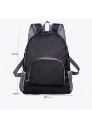 Foldable Backpack Camping Hiking Ultralight Folding Travel Daypack Bag Outdoor Mountaineering Sports Rucksack Dad College Bag School Bag Freshman Multi Functional Dorm University Laptop Thanksgiving H