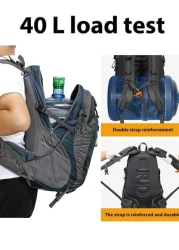 Backpack Travel Shoulder Bag Large Capacity Lightweight Oversized Outdoor Mountaineering Bag Schoolbag Leather For Travel Vacation Sport Water Proof Portable Laptop Bag Gifts Camping Rucksack Summer C