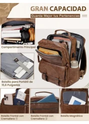 NEWHEY Laptop Backpack Men s Waterproof Backpack Men s Fashion Backpack Handbags For Work Travel College Vintage