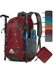 NEWHEY Lightweight Hiking Backpack 40L Packable Daypack For Men Women Waterproof Camping Bag Foldable Outdoor Sport Travel Climbing Trekking Camping