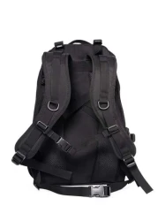 حقيبة ظهر سفر 40 لتر للرحلات والتخييم والتسلق والتنزه للرجال ، حقيبة ظهر مدرسية كاجوال سوداء ، إكسسوارات للكلي