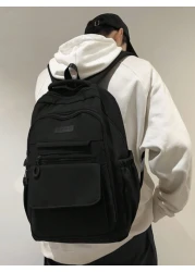 حقيبة ظهر مصدر للكتب مضادة للماء محمولة للسفر، العطل، العمل، المكتب، الرياضة، النادي، للخارج، من النايلون كا