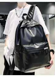 peach tree 1pc Fashionable Minimalist Campus Backpack Suitable For 12 Inch Tablets Versatile High Capacity Water Resistant Streamlined Suitable For School Travel Hiking Outdoor Business Fitness Back T