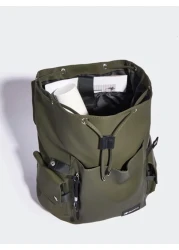 peach tree Fashion Peach Tree Flap Multi Pocket Solid Color PU Backpack Christmas Men Bag Vacation Travel Essentials Dad Gifts Retro Bag Vintage School Bag Travel Backpack Large Capacity Sports Bag La