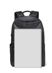 حقيبة ظهر طالب مقاوم للماء أحادية اللون، حقيبة كلية لفصل الصيف، حقيبة مدرسية لأبي مناسبة لتحميل الكتب ، متعدد