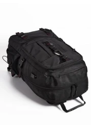 حقيبة ظهر خارجية 80 لتر، حقيبة رحلات تسلق سفر، حقيبة رياضية للتخييم والتنزه، حقيبة مدرسية كبيرة بجيب للأحذية،