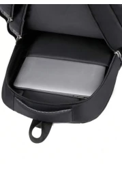 121Reinforced Waterproof Large Capacity Bag College Students Schoolbag Going Out Computer Backpack Casual Travel Backpack Vacation School Summer Laptop Carry On Polyester Business Casual Personalized