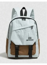 Large Capacity Casual Backpack Versatile School Campus Travel Daypack Unisex 2025 New Design Simple Style